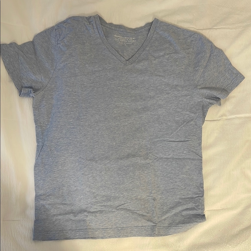 Banana Republic Blue Short Sleeve Tee